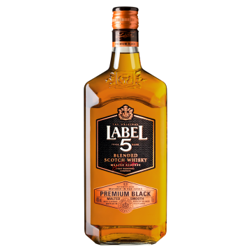 Label 5 Scotch Whisky Premium Black