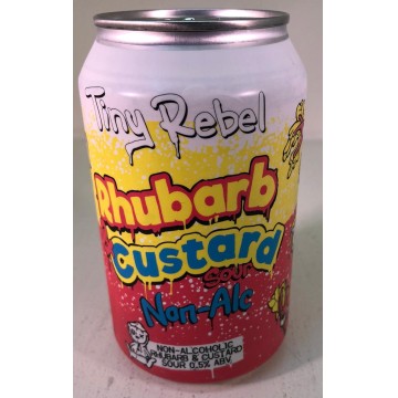 Tiny Rebel Rhubarb and Custard Sour Non-Alc