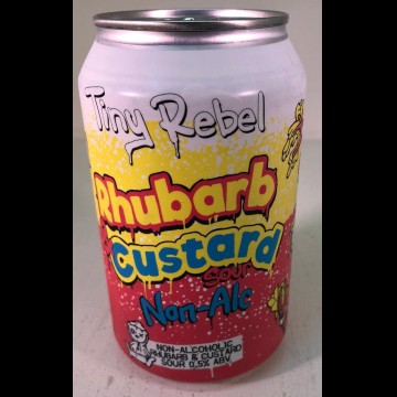 Tiny Rebel Rhubarb and Custard Sour Non-Alc