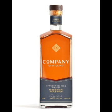 Company Straight Bourbon Whiskey Maple Wood Finish