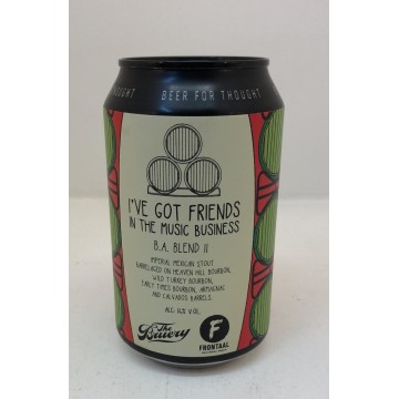 Frontaal I've got friends in the music business BA Blend II