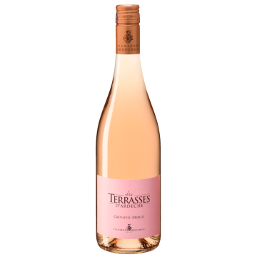 Les Terrasses D'Ardèche Rosé Grenache-Merlot