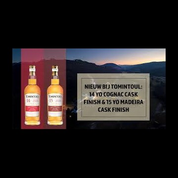 Tomintoul 14 Years Old Single Malt Scotch Whisky Cognac Finish Limited 2009 Edition