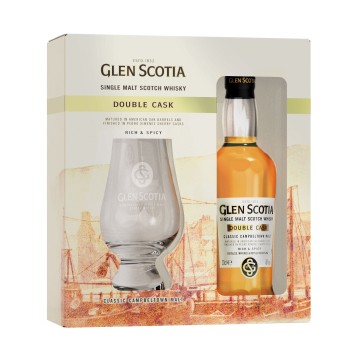 Glen Scotia Double Cask Cadeauset + glas