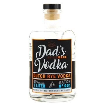 Zuidam DAD'S VODKA 40% Dutch Rye Vodka 100cl