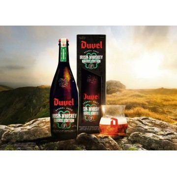 Duvel Barrel Aged Batch 7 Teeling Irish Whiskey + glas