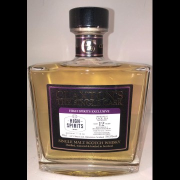 Claxton's Single Cask Caol Ila 2008 High Spirits Exclusive 12 Years Old
