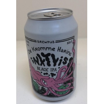 De Kromme Haring Inktvis Black IPA