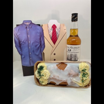 Vaderdagcake met whisky samenwerking van De smulkamer en Kijk op Drank uit Goes