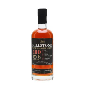 Millstone Dutch Rye 100 Whisy Whisky Zuidam Distillers