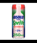Absolut Vodka & Sprite Watermeloen blik