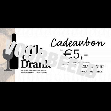 5 euro cadeaubon