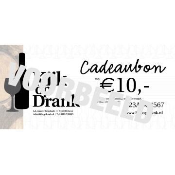 10 euro cadeaubon